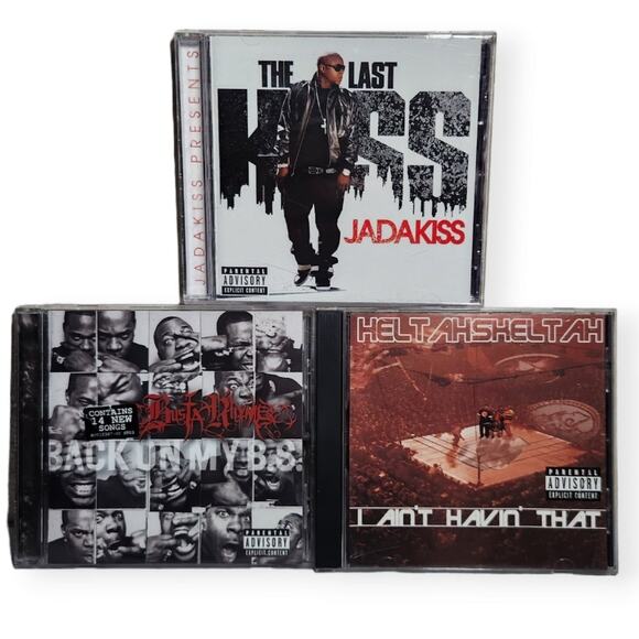 Jadakiss, Busta Rhymes, Heltah Skeltah Tested CD Lot (2009, 1998) Pre-owned - Picture 1 of 4
